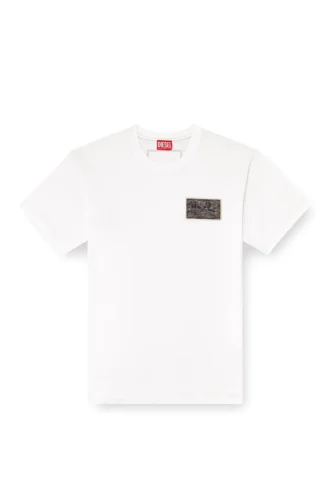 t-norm-t3 T-shirt con patch logo mimetico