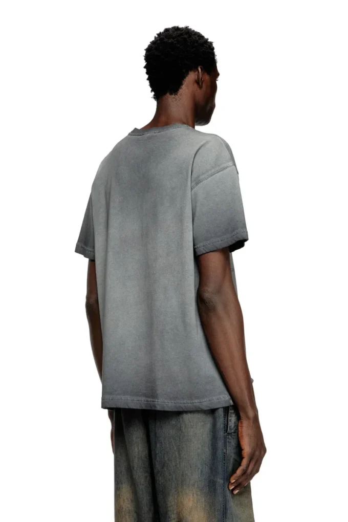 t-norm-t9 T-shirt con fenice devoré