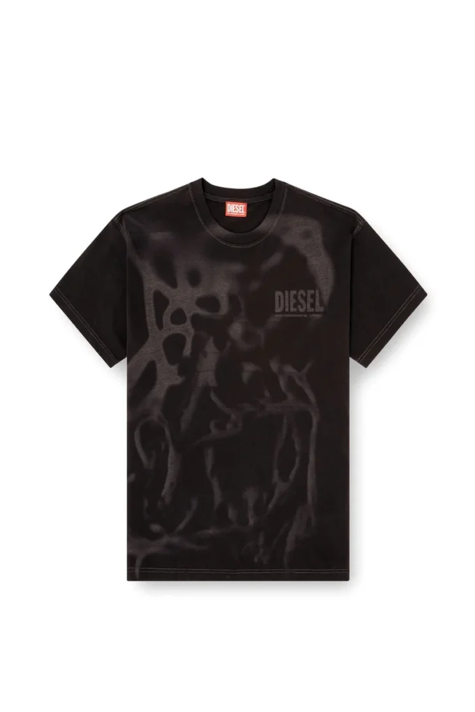 t-norm-v7 T-shirt in cotone con stampa laser