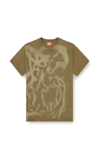t-norm-v7 T-shirt in cotone con stampa laser