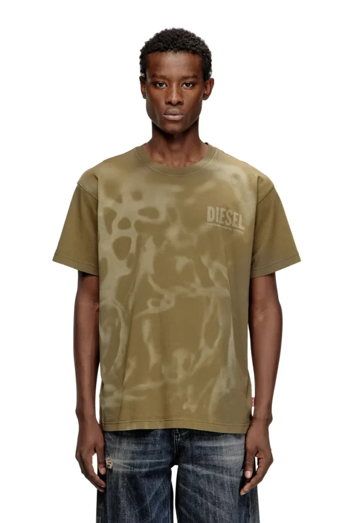 t-norm-v7 T-shirt in cotone con stampa laser