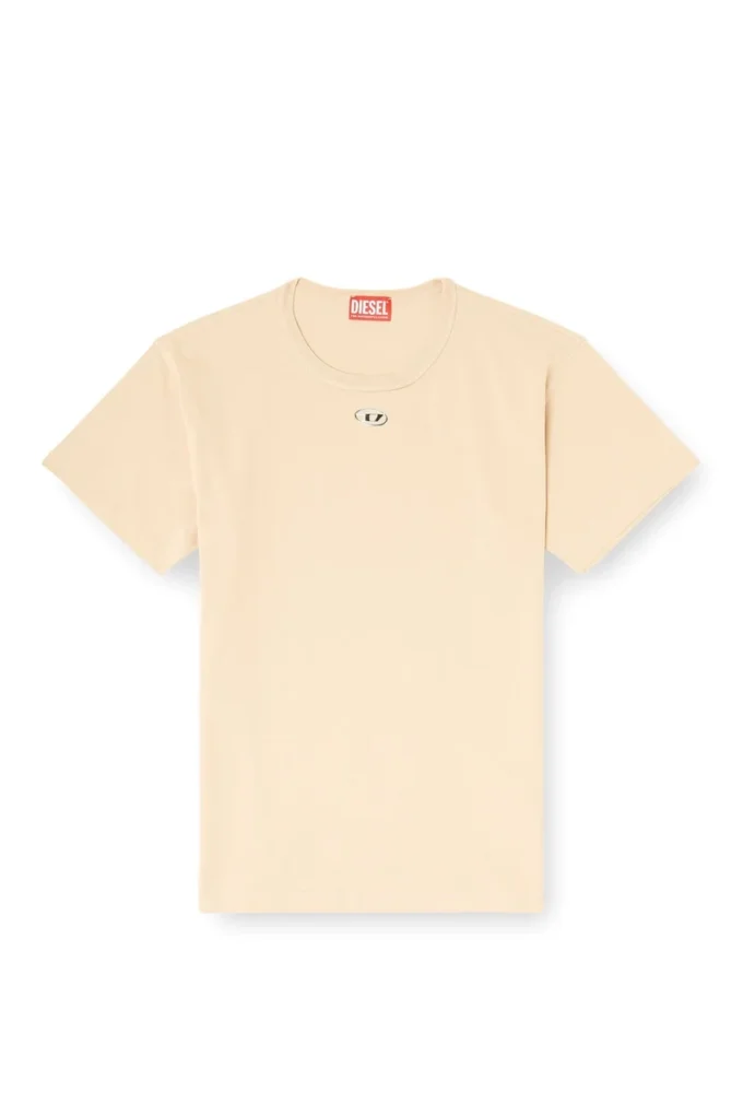 t-normy-od-s1 T-shirt in cotone con Oval D metallizzato t-normy-od-s1 T-shirt in cotone con Oval D metallizzato