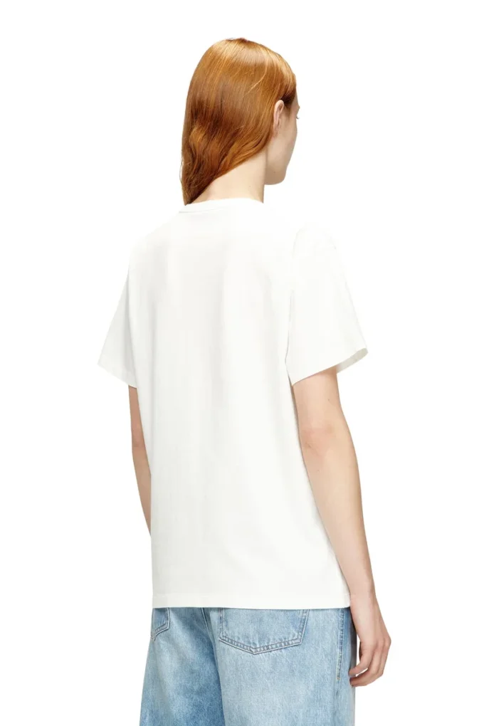 t-normy-od-s1 T-shirt in cotone con Oval D metallizzato t-normy-od-s1 T-shirt in cotone con Oval D metallizzato