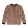 t-overt T-shirt a maniche lunghe in jersey effetto consumato