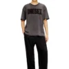 t-rawboxt T-shirt con logo applicato e bordi grezzi t-rawboxt T-shirt con logo applicato e bordi grezzi