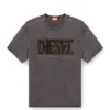 t-rawboxt T-shirt con logo applicato e bordi grezzi t-rawboxt T-shirt con logo applicato e bordi grezzi