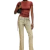 t-rey Top in jersey con lacci laterali t-rey Top in jersey con lacci laterali