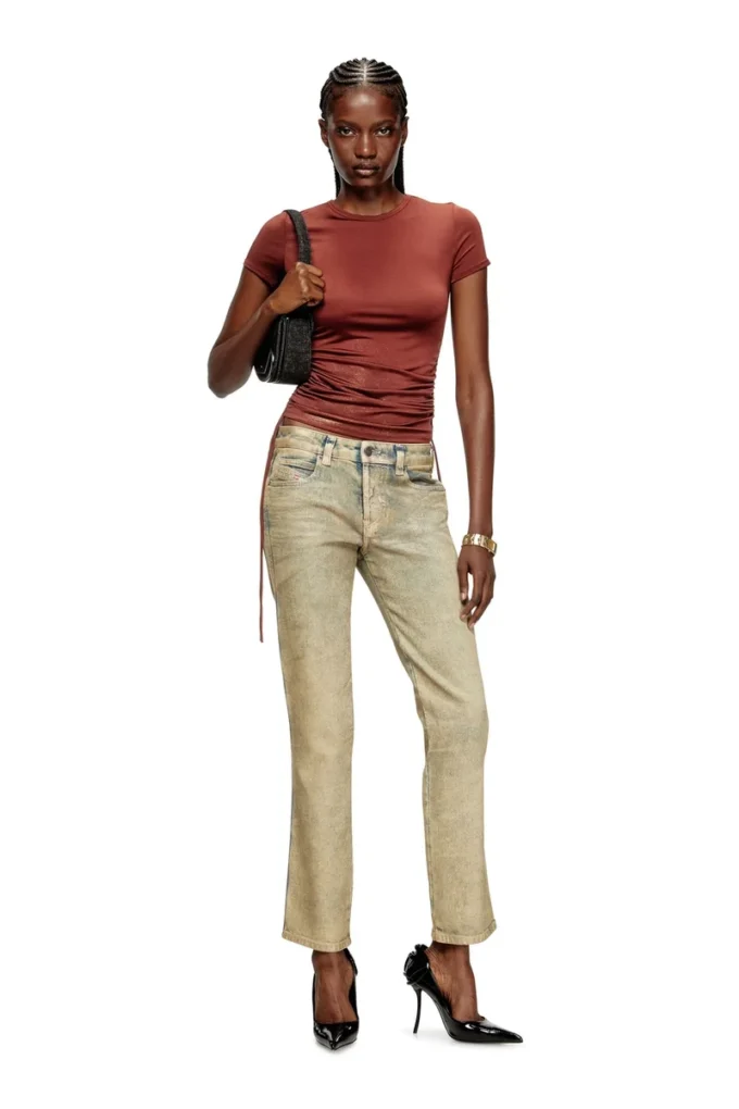 t-rey Top in jersey con lacci laterali t-rey Top in jersey con lacci laterali