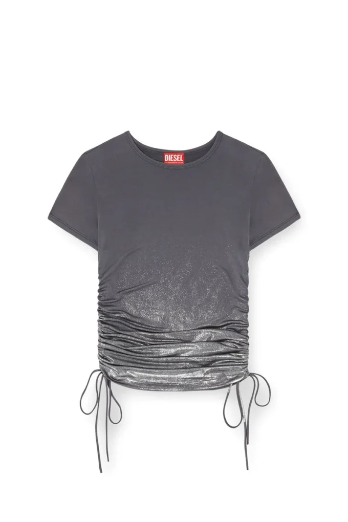 t-rey Top in jersey con lacci laterali t-rey Top in jersey con lacci laterali