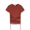 t-rey Top in jersey con lacci laterali t-rey Top in jersey con lacci laterali