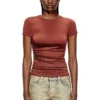 t-rey Top in jersey con lacci laterali t-rey Top in jersey con lacci laterali