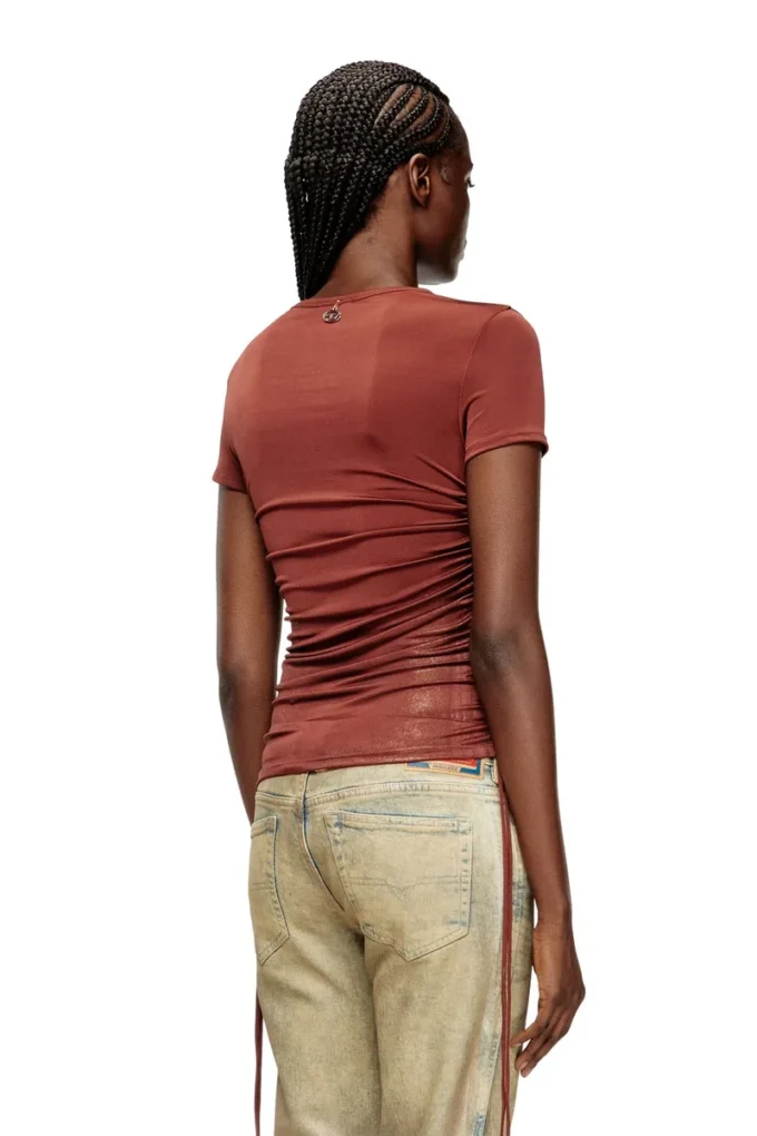 t-rey Top in jersey con lacci laterali t-rey Top in jersey con lacci laterali