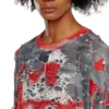T-shirt con logo t-boxt-peel in jersey effetto consumato T-shirt con logo t-boxt-peel in jersey effetto consumato
