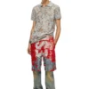 t-smith-devor Polo in tulle con jersey distrutto t-smith-devor Polo in tulle con jersey distrutto