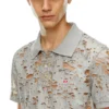 t-smith-devor Polo in tulle con jersey distrutto t-smith-devor Polo in tulle con jersey distrutto