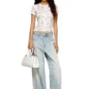 t-unclau Top in jersey con stampa all-over t-unclau Top in jersey con stampa all-over