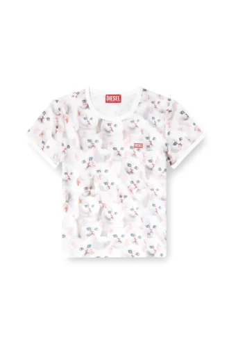 t-unclau Top in jersey con stampa all-over