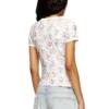 t-unclau Top in jersey con stampa all-over t-unclau Top in jersey con stampa all-over