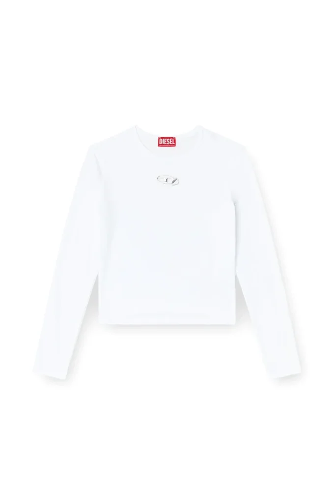 t-uncutie-long-ls-od Top a maniche lunghe con taglio ovale a D