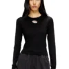t-uncutie-long-ls-od Top a maniche lunghe con taglio ovale a D
