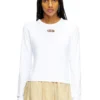 t-uncutie-long-ls-od Top a maniche lunghe con taglio ovale a D