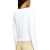 t-uncutie-long-ls-od Top a maniche lunghe con taglio ovale a D