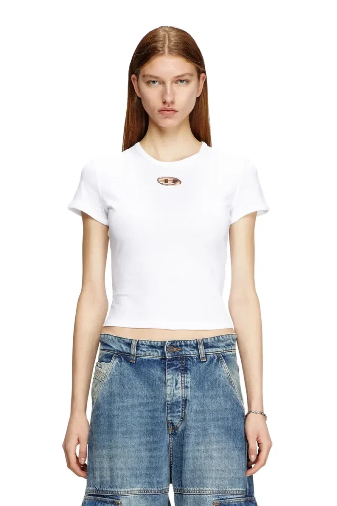 t-uncutie-long-od-q1 T-shirt slim fit con taglio ovale D