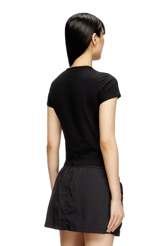 t-uncutie-long-od-q1 T-shirt slim fit con taglio ovale D