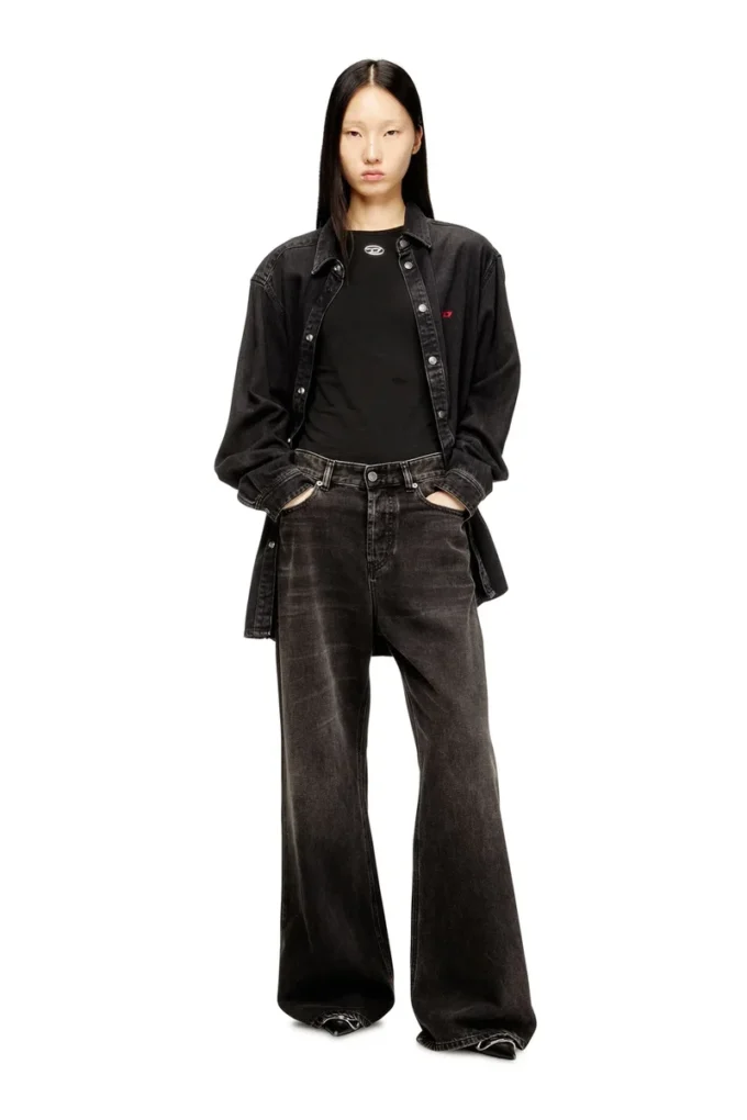 t-uncutieslong-ls-od Maglia in cotone con logo Oval D t-uncutieslong-ls-od Maglia in cotone con logo Oval D