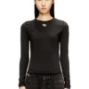 t-uncutieslong-ls-od Maglia in cotone con logo Oval D t-uncutieslong-ls-od Maglia in cotone con logo Oval D