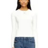 t-uncutieslong-ls-od Maglia in cotone con logo Oval D t-uncutieslong-ls-od Maglia in cotone con logo Oval D