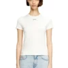 t-uncutieslong-od T-shirt slim fit con logo Oval D metallizzato t-uncutieslong-od T-shirt slim fit con logo Oval D metallizzato