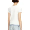 t-uncutieslong-od T-shirt slim fit con logo Oval D metallizzato t-uncutieslong-od T-shirt slim fit con logo Oval D metallizzato