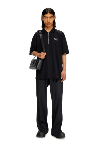 t-vor-od Polo con mezza zip
