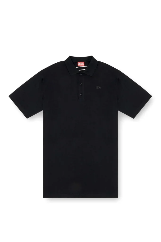 t-vort-megoval-d Polo con ricamo ovale maxi D t-vort-megoval-d Polo con ricamo ovale maxi D