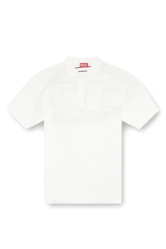 t-vort-megoval-d Polo con ricamo ovale maxi D