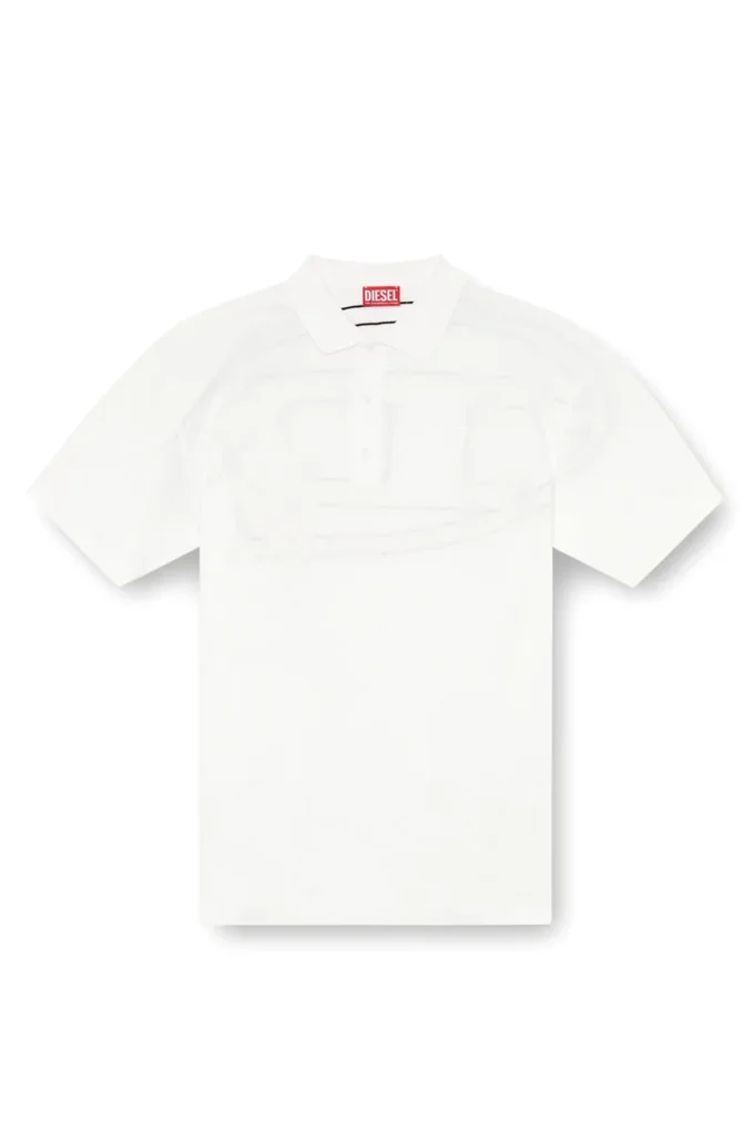 t-vort-megoval-d Polo con ricamo ovale maxi D t-vort-megoval-d Polo con ricamo ovale maxi D
