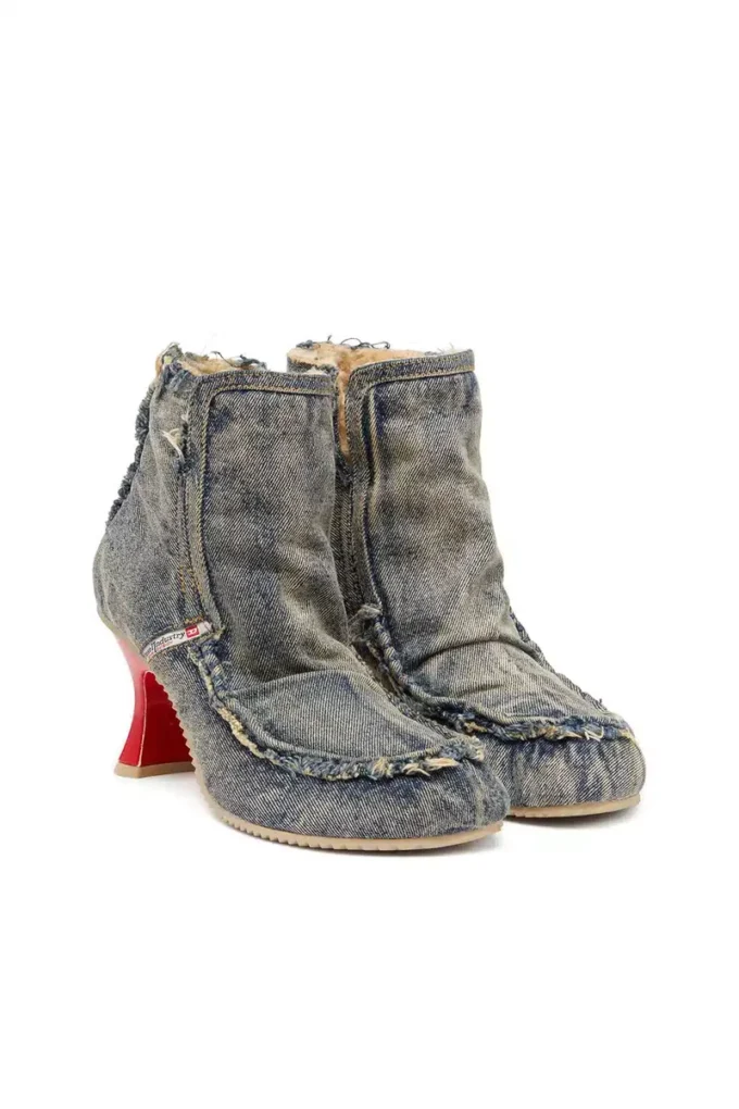 Tacco d-woodstock ab D-Woodstock – Stivali in denim con tacco Tacco d-woodstock ab D-Woodstock – Stivali in denim con tacco