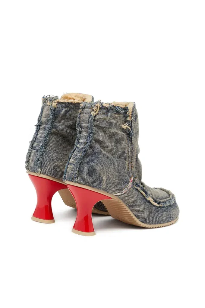 Tacco d-woodstock ab D-Woodstock – Stivali in denim con tacco Tacco d-woodstock ab D-Woodstock – Stivali in denim con tacco