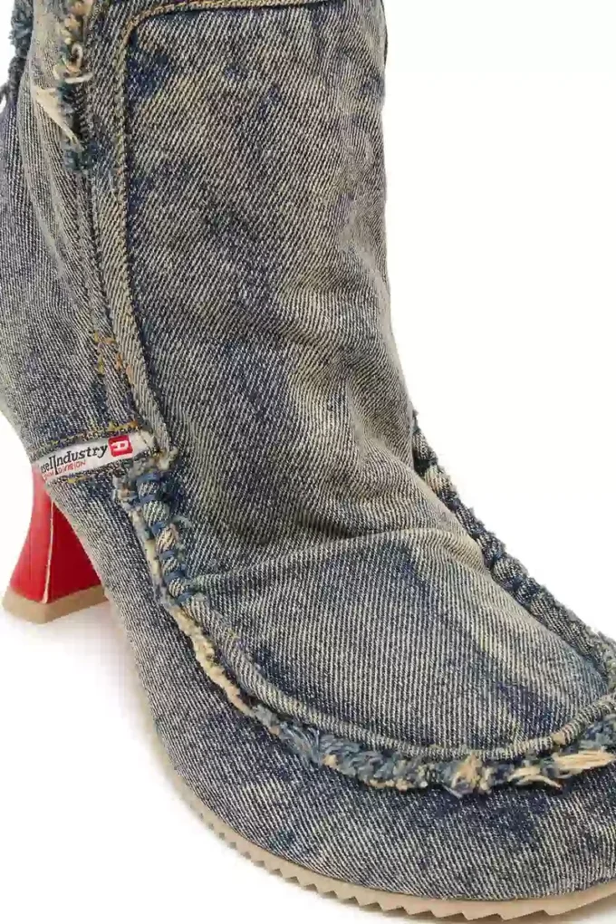Tacco d-woodstock ab D-Woodstock – Stivali in denim con tacco Tacco d-woodstock ab D-Woodstock – Stivali in denim con tacco