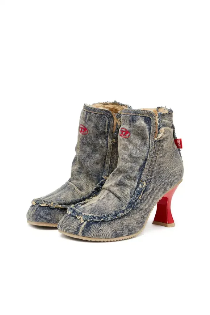 Tacco d-woodstock ab D-Woodstock – Stivali in denim con tacco Tacco d-woodstock ab D-Woodstock – Stivali in denim con tacco