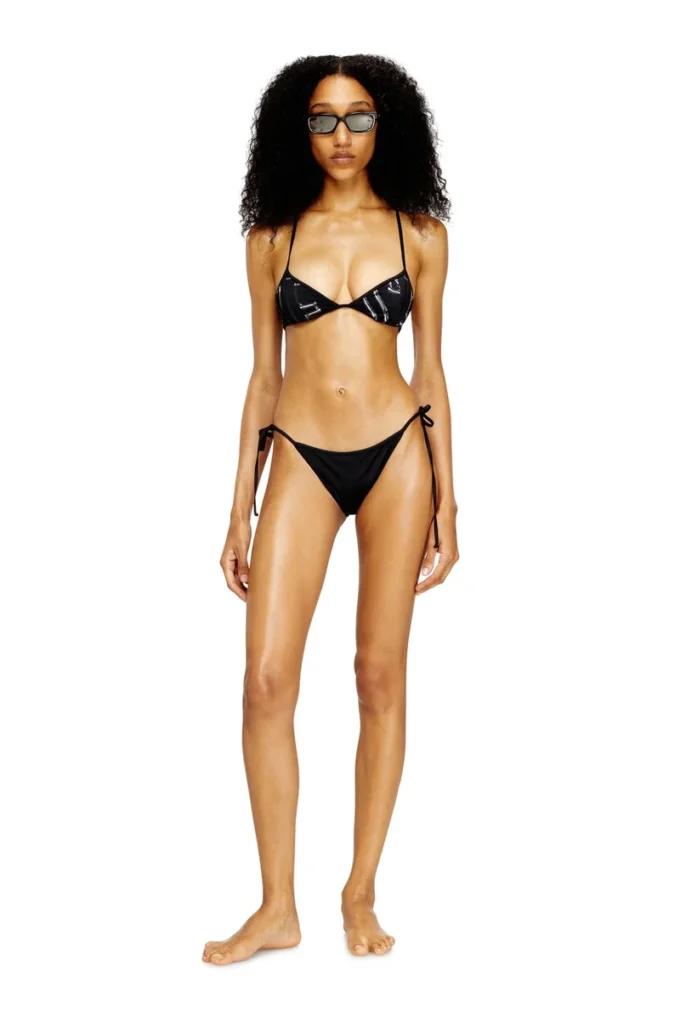 taylor-d-core Slip bikini in nylon con lacci laterali taylor-d-core Slip bikini in nylon con lacci laterali