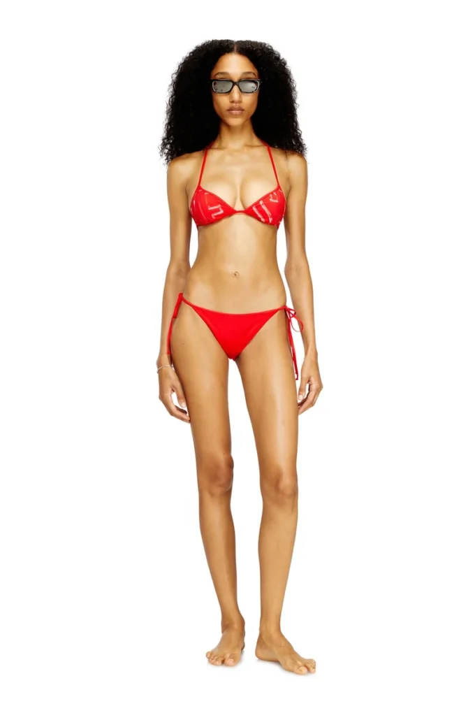 taylor-d-core Slip bikini in nylon con lacci laterali taylor-d-core Slip bikini in nylon con lacci laterali