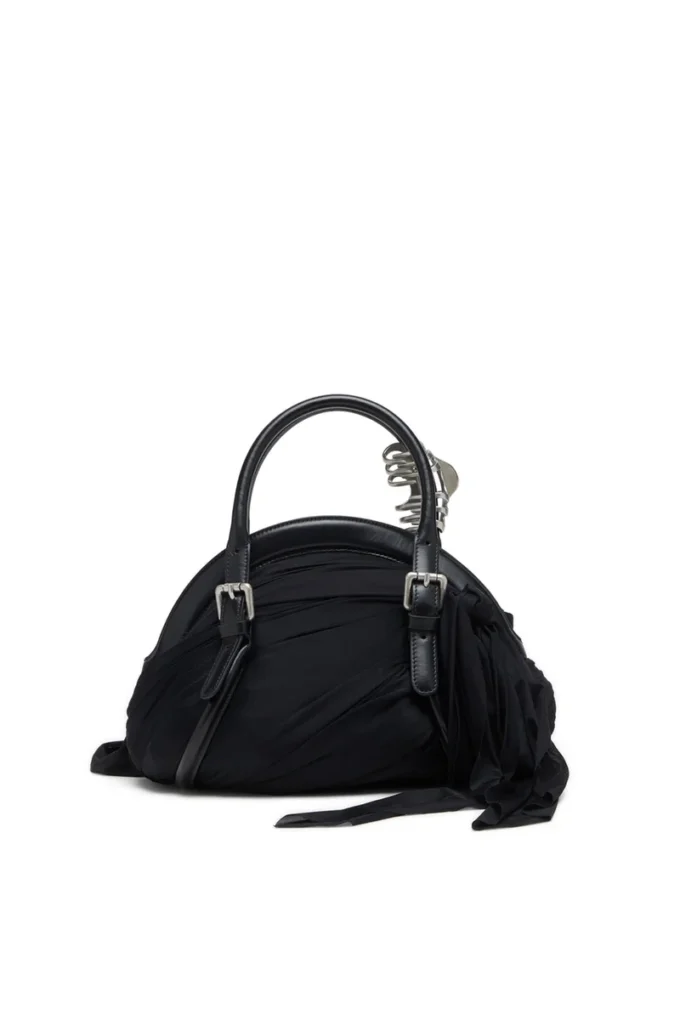 trash-d top handle Borsa Trash-D-Bandana in jersey e pelle trash-d top handle Borsa Trash-D-Bandana in jersey e pelle
