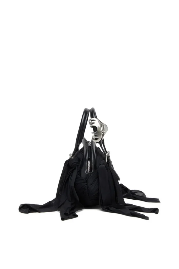 trash-d top handle Borsa Trash-D-Bandana in jersey e pelle trash-d top handle Borsa Trash-D-Bandana in jersey e pelle