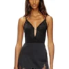 ufby-oval-d-bodysuit Body in microfibra con cristalli