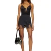 ufby-oval-d-bodysuit Body in microfibra con cristalli