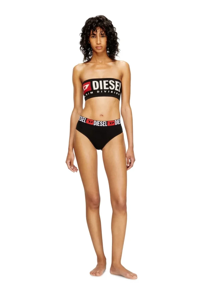 ufsb-melanie Reggiseno senza spalline con logo maxi