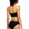 ufsb-melanie Reggiseno senza spalline con logo maxi