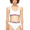 ufsb-oriba Bralette con fascia con logo